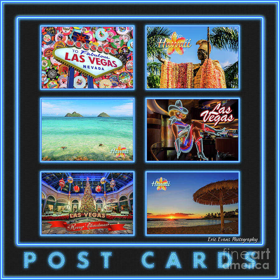 Post Card Gallery Button Photograph by Aloha Art