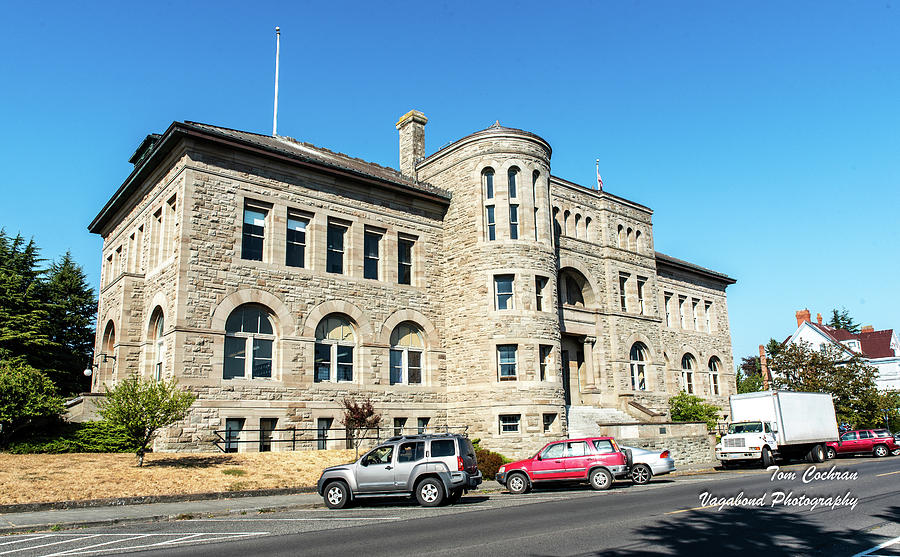 Post Office Court and Customs House in Port Townsend Photograph by Tom Cochran