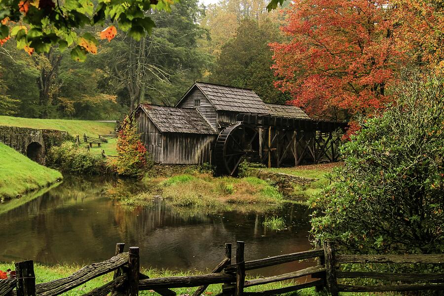 Mabry Mill Photograph by Deb Beausoleil