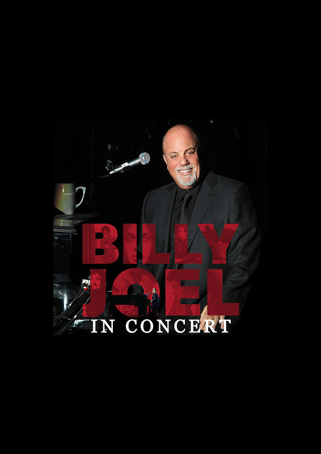 Poster Billy Joel In Concert Mc22 Digital Art by Ming Chandra Fine