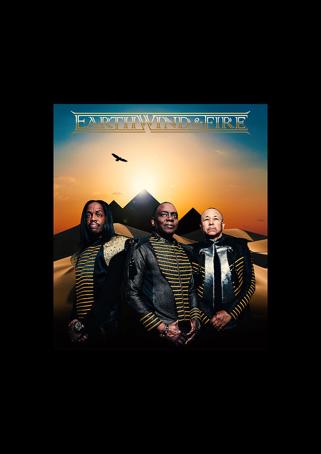 Poster Earth Wind And Fire Tour Hg01 Digital Art by Hastuti Gabri Pixels