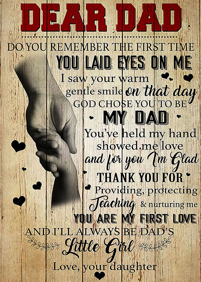 Poster FIRST TIME YOU LAID EYES ON ME MB Digital Art by Gambrel Temple ...