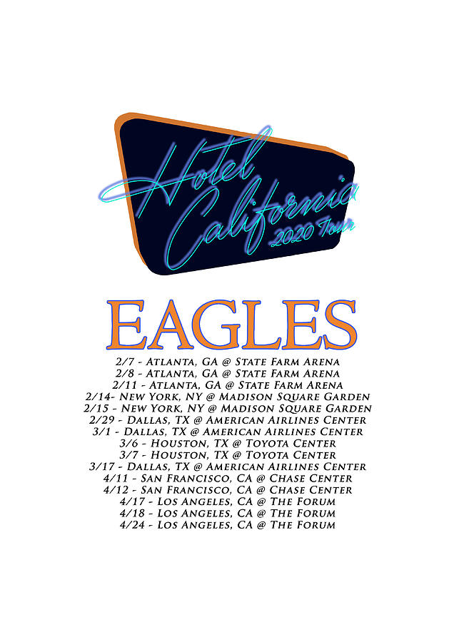 New Dates Added to Hotel California Tour 2023 – Eagles