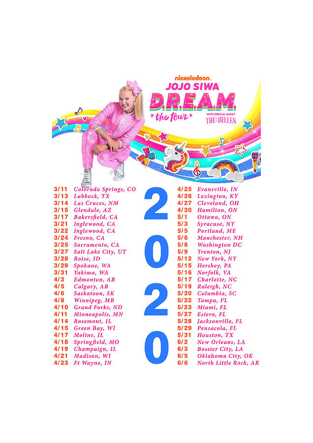 jojo dream tour tickets