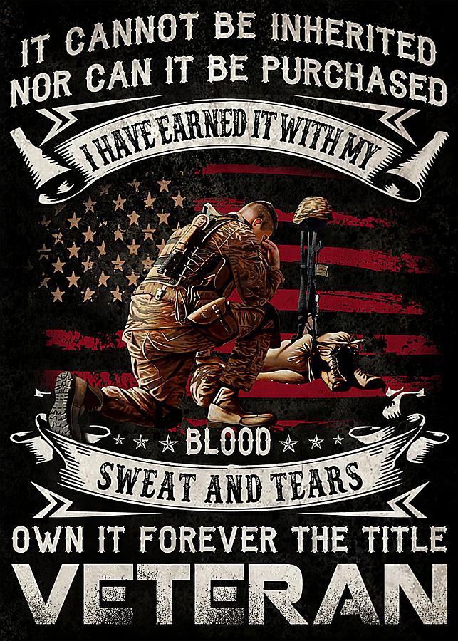 Poster I OWN IT FOREVER THE TITLE VETERAN Digital Art by Gambrel Temple ...