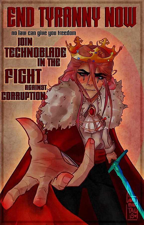 Technoblade Posters and Art Prints for Sale