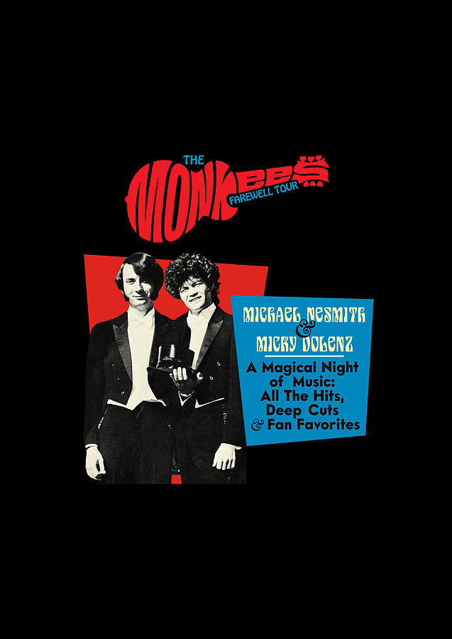 Poster The Monkees Farewell Tour 2021 With Micky Dolenz Lh35 Digital ...