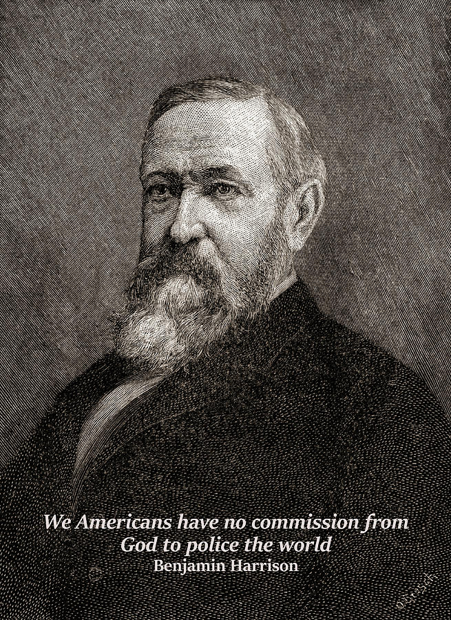 Poster_2607005 Benjamin Harrison Drawing by Universal History Archive ...