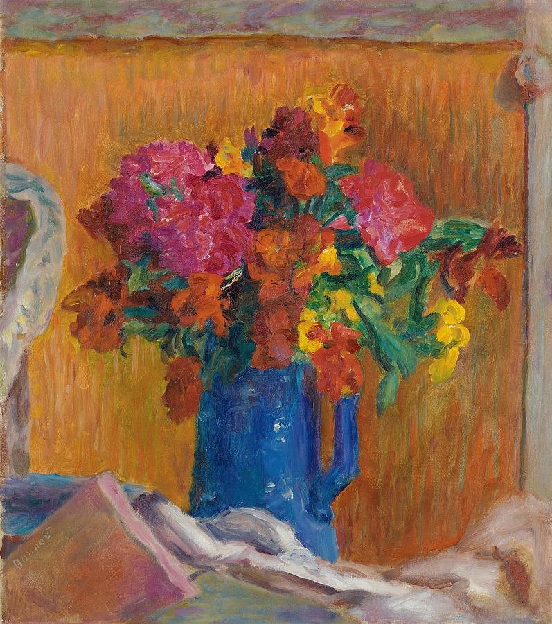 Pot Bleu Painting by Pierre Bonnard French | Fine Art America