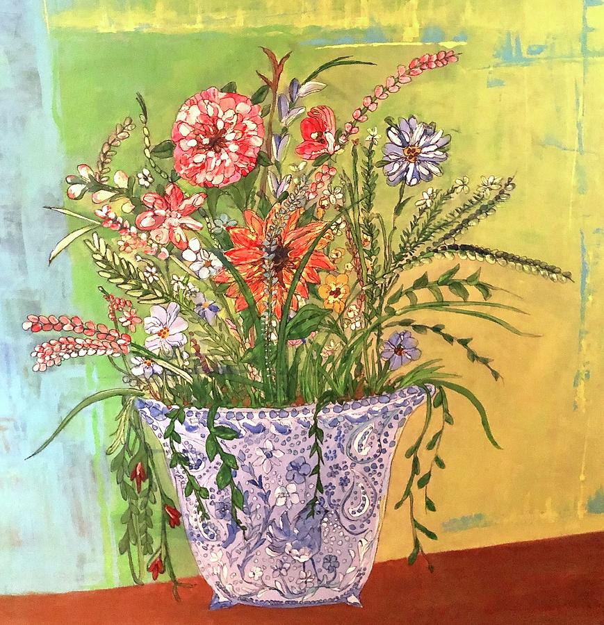 Pot of Life Painting by Ruby P Carter | Fine Art America