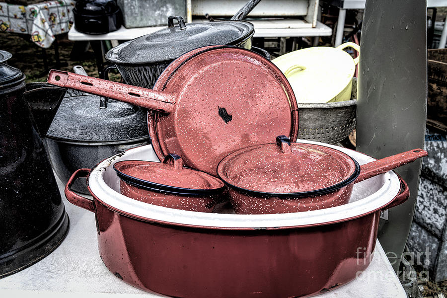 Pots And Pans Photograph
