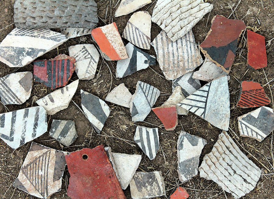 Potsherd Mosaic Photograph