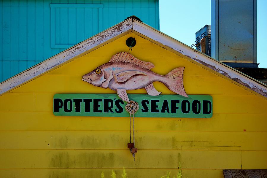 Potters Seafood Photograph by Cynthia Guinn