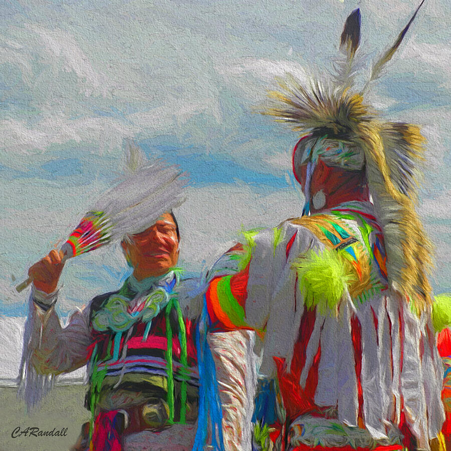Pow Wow Blessings Photograph by Carol Randall