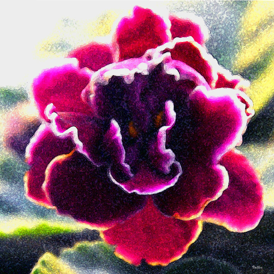 Flowers Still Life Digital Art - Powder Keg by Vallee Johnson