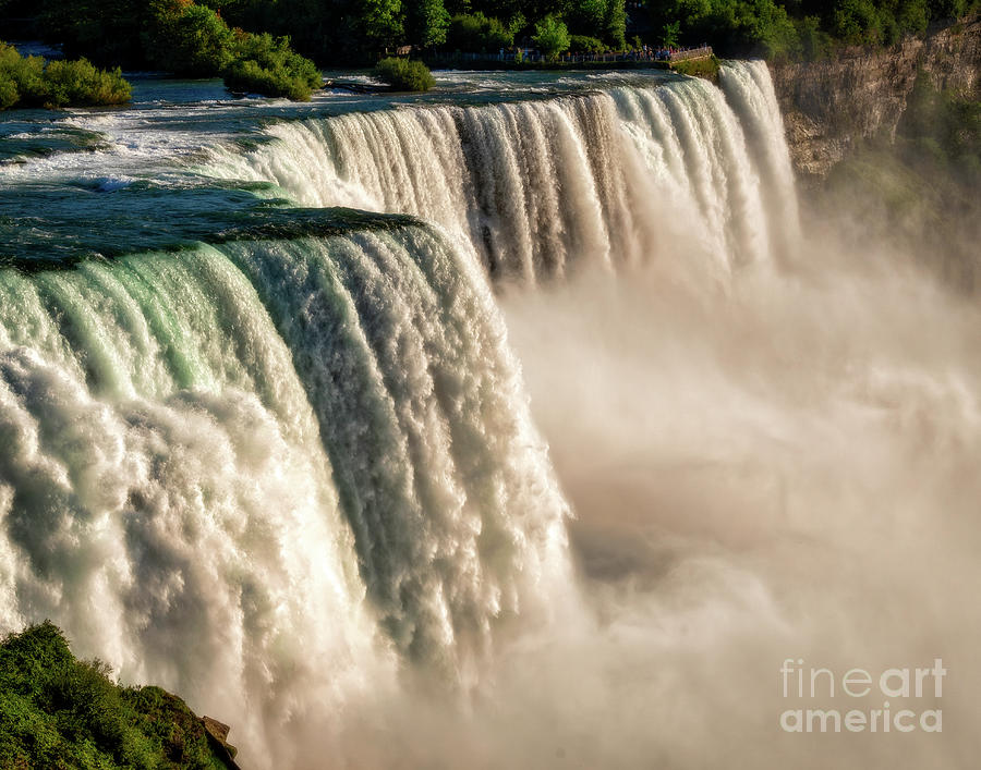 Power and grandeur of the falls Photograph by Izet Kapetanovic
