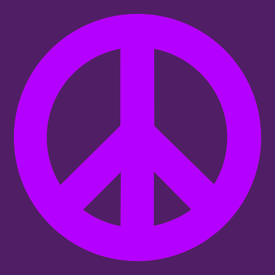 Download Power of Peace, Power of Love, Peace Symbol Social Justice Warrior Purple, Super Sharp PNG ...