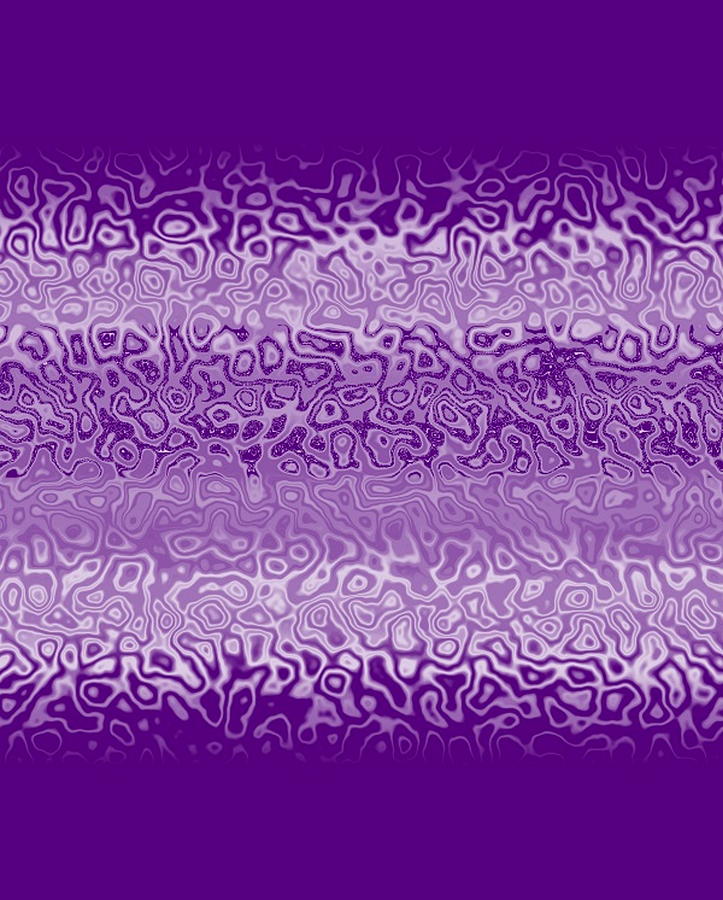 Power of Purple Digital Art by Designs By L