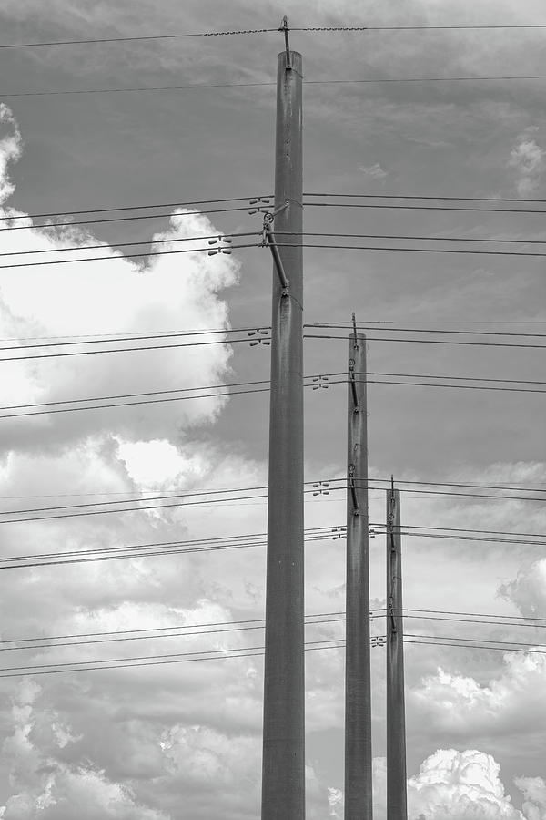 Power Poles Photograph by Robert Wilder Jr