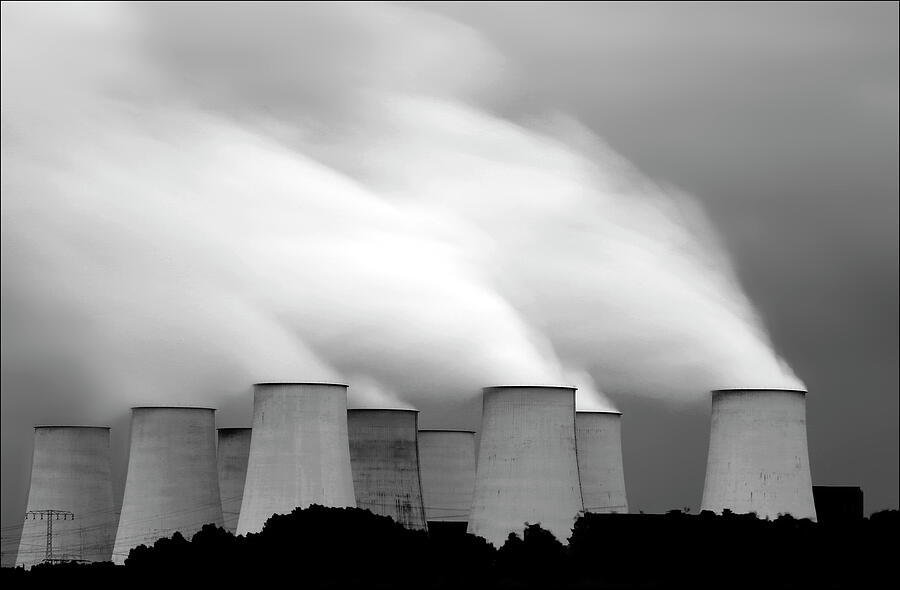 Power Station ... Photograph by Angelika Vogel