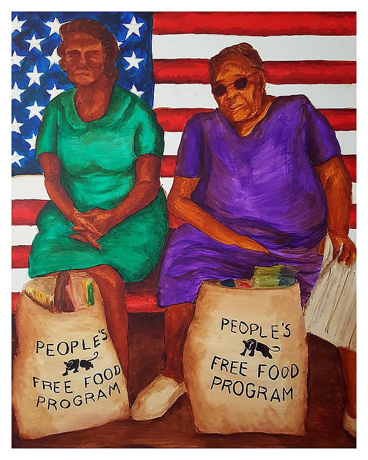 Power To The People Painting by Rodney D Butler