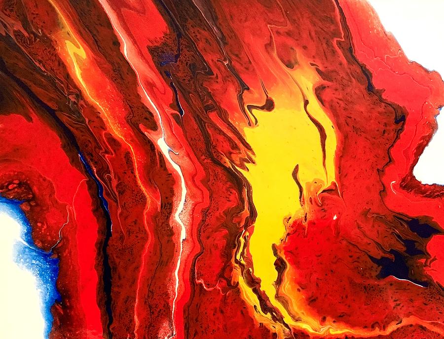 Hot Lava Painting