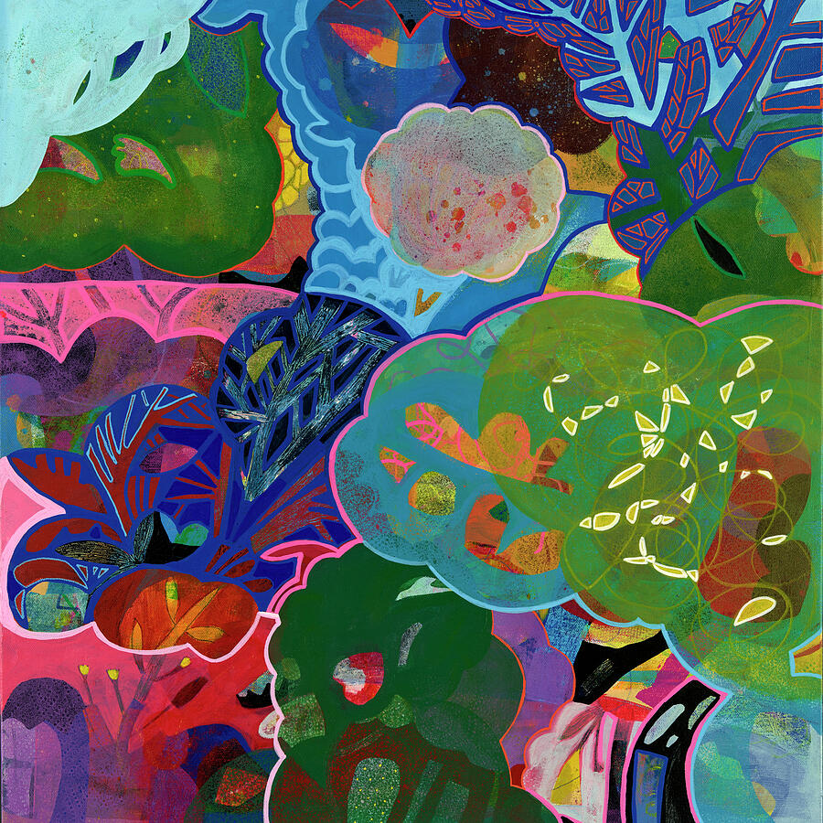 Abstract Painting - Powerless by Cheri Glover Abstract Painting - Powerless by Cheri Glover