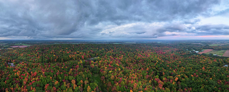 Powers Bluff Pano Photograph by Brook Burling