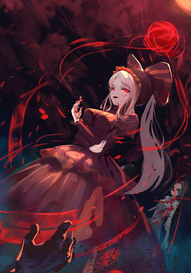 Shalltear Bloodfallen Overlord Anime Digital Art by William Lester - Pixels