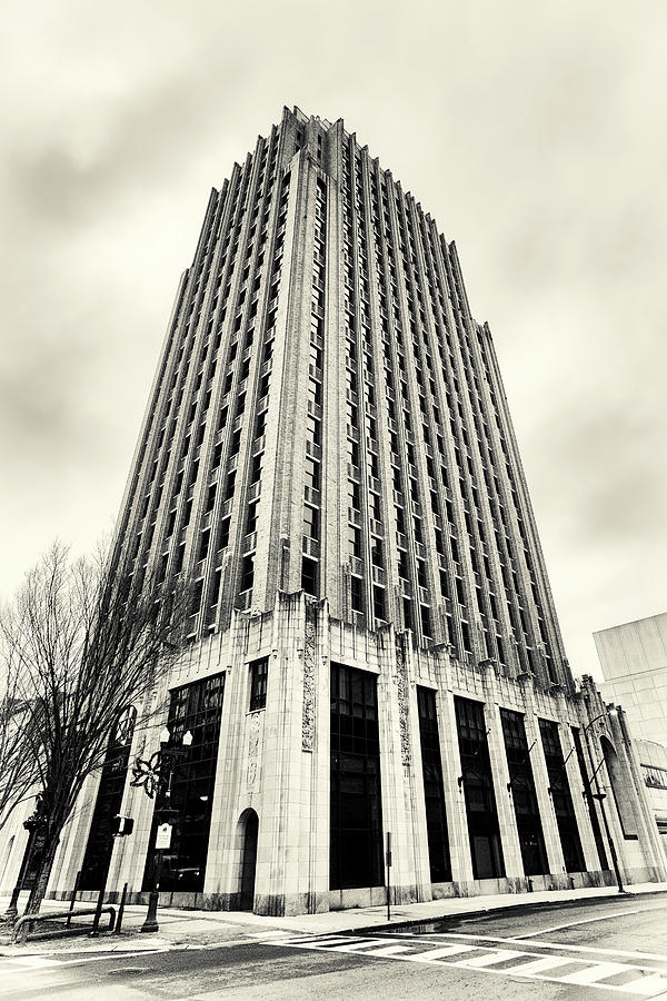 PPL Corporate Building in Allentown - Filmstock Tone Photograph by Jason Fink