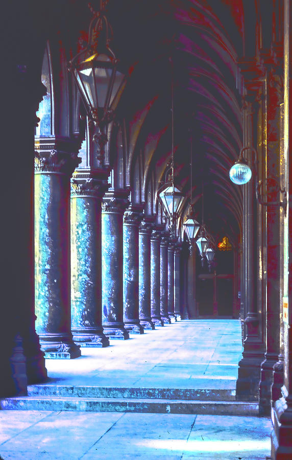 Prague Colonnade Photograph