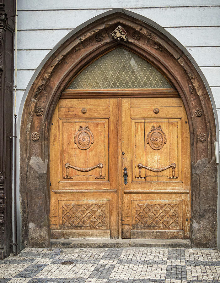 Prague Door 1 Photograph by Jean Noren