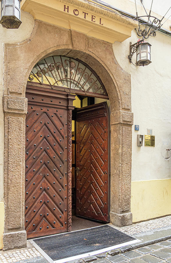 Prague Door 11 Photograph by Jean Noren