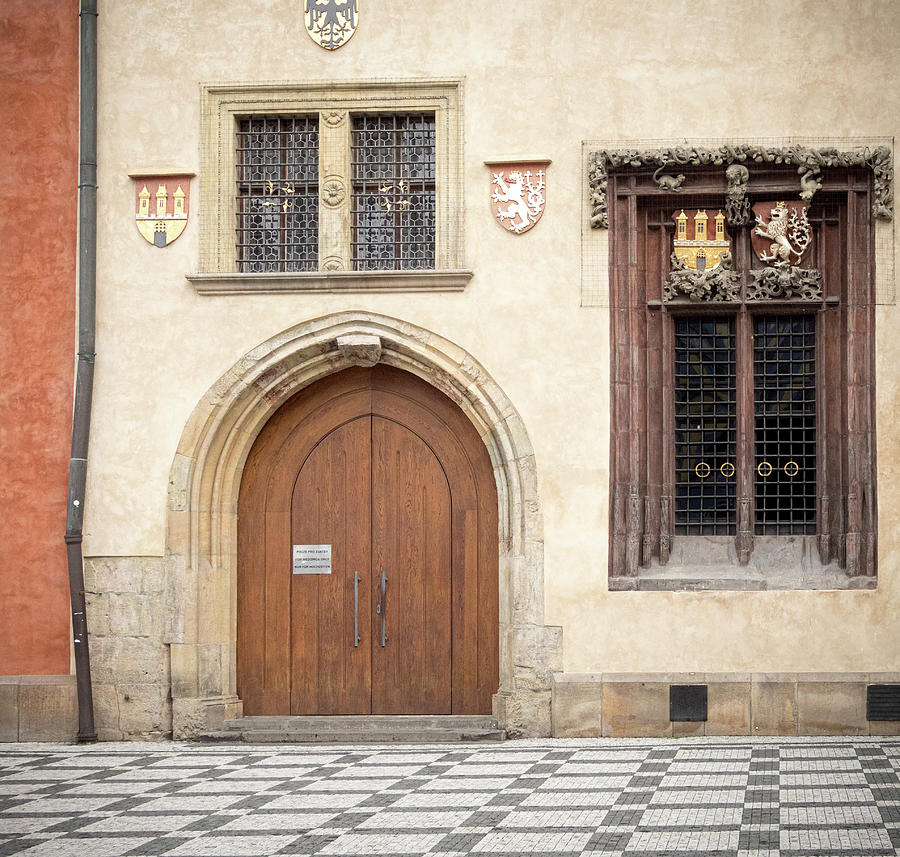 Prague Door 12 Photograph by Jean Noren