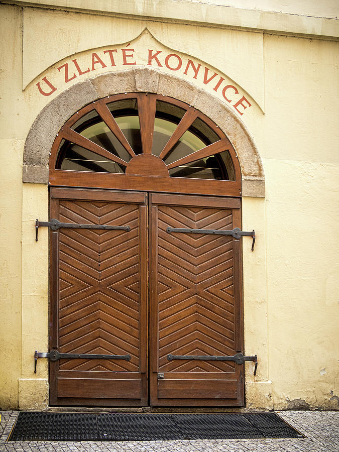 Prague Door 15 Photograph by Jean Noren