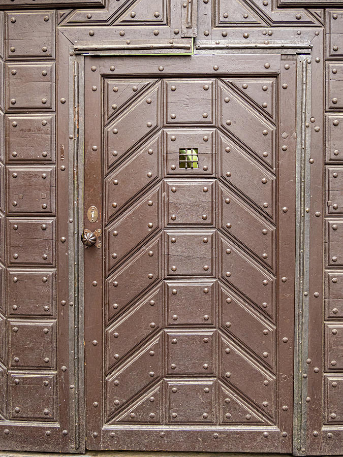 Prague Door 16 Photograph by Jean Noren