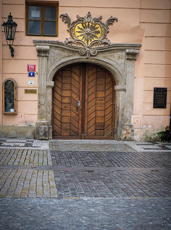 Prague Door 2 Photograph by Jean Noren