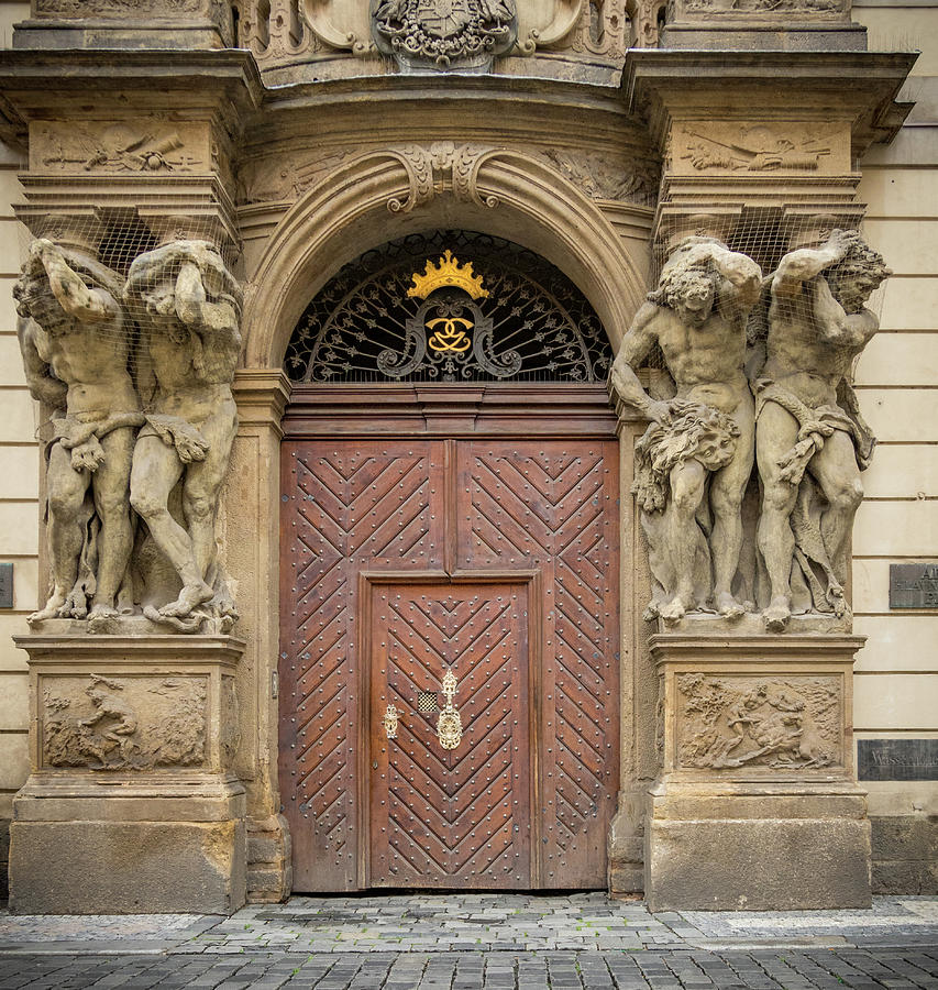 Prague Door 21 Photograph by Jean Noren
