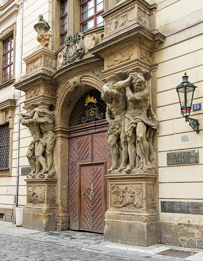 Prague Door  22 Photograph by Jean Noren
