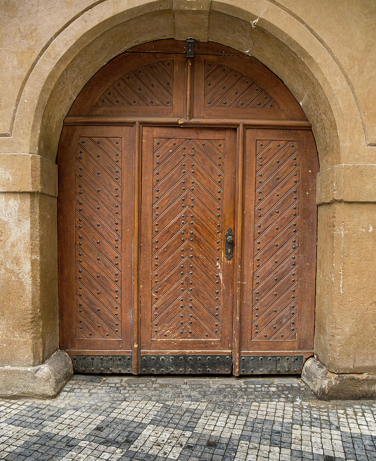 Prague Door  23 Photograph by Jean Noren