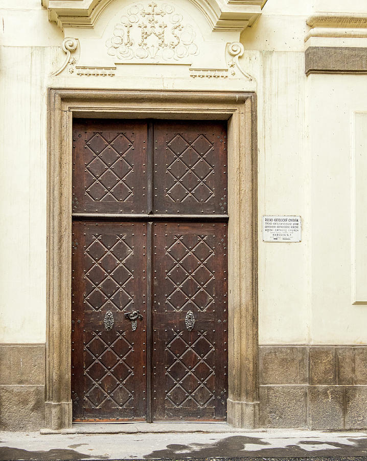 Prague Door  24 Photograph by Jean Noren