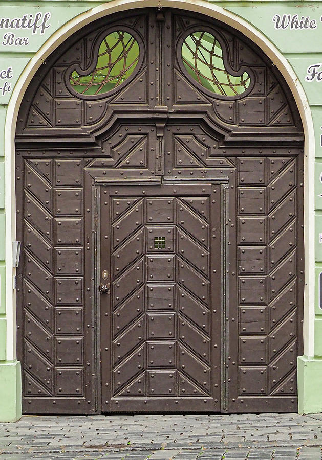 Prague Door 3 Photograph by Jean Noren