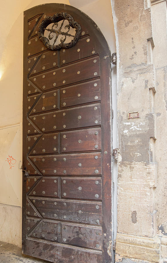 Prague Door 9 Photograph by Jean Noren