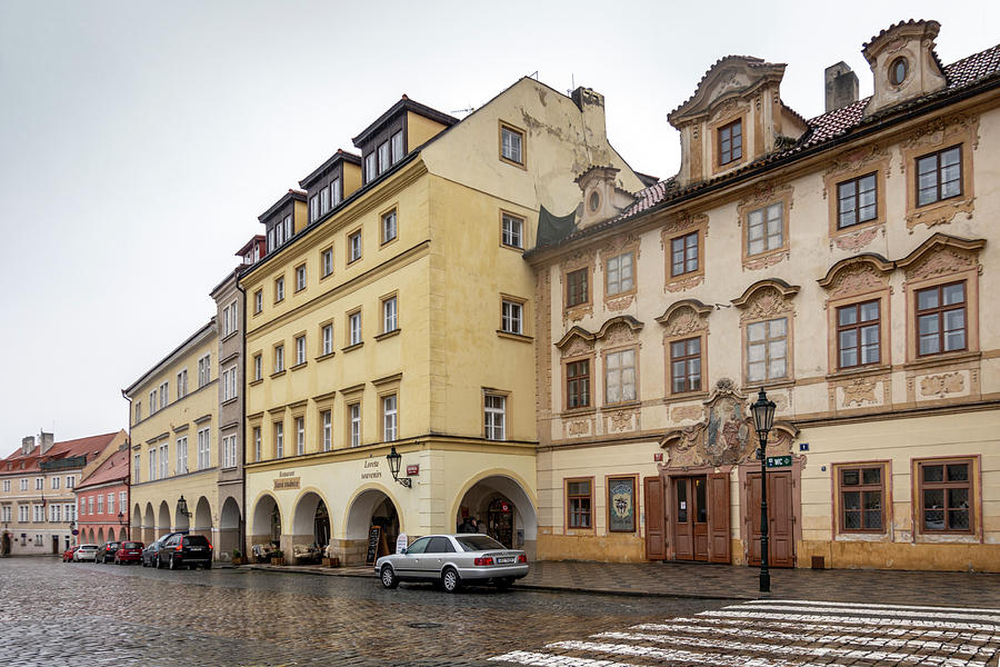 Prague Street scene Photograph by Jim Monk - Pixels