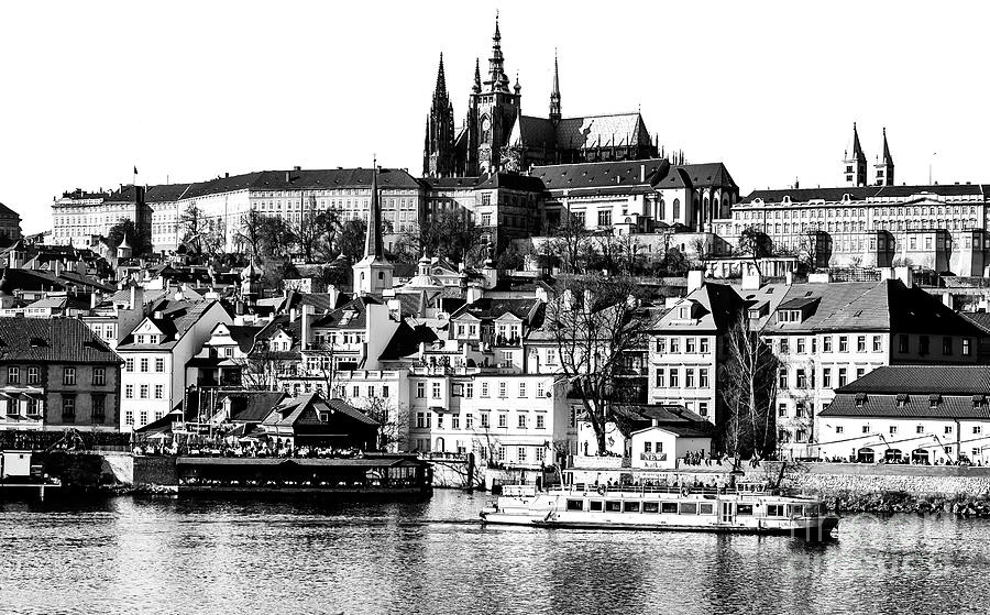 Prague Vltava River View in the Czech Republic Photograph by John Rizzuto