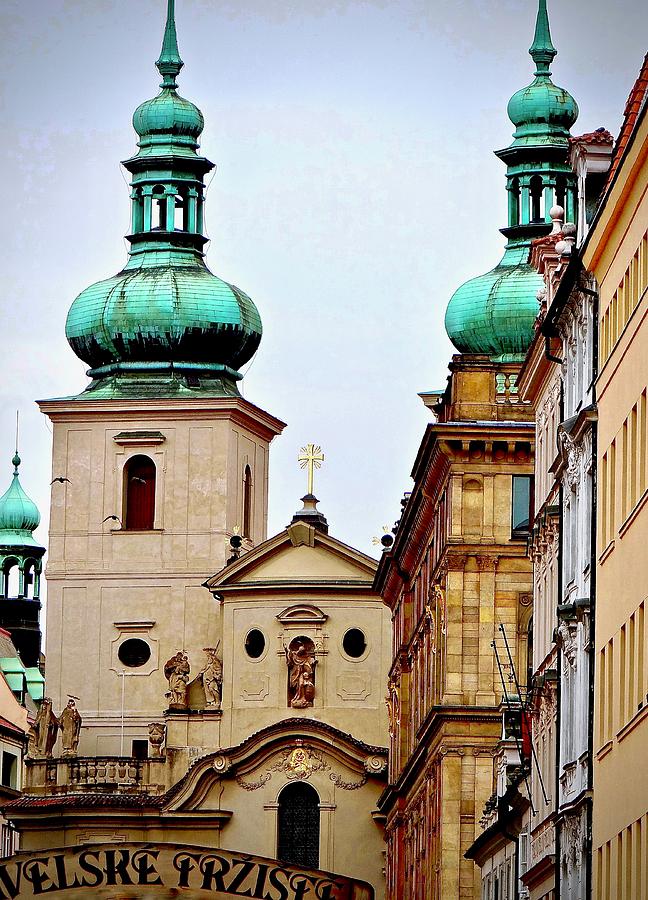 Pragues Church Of Saint Gallen Photograph by Ira Shander
