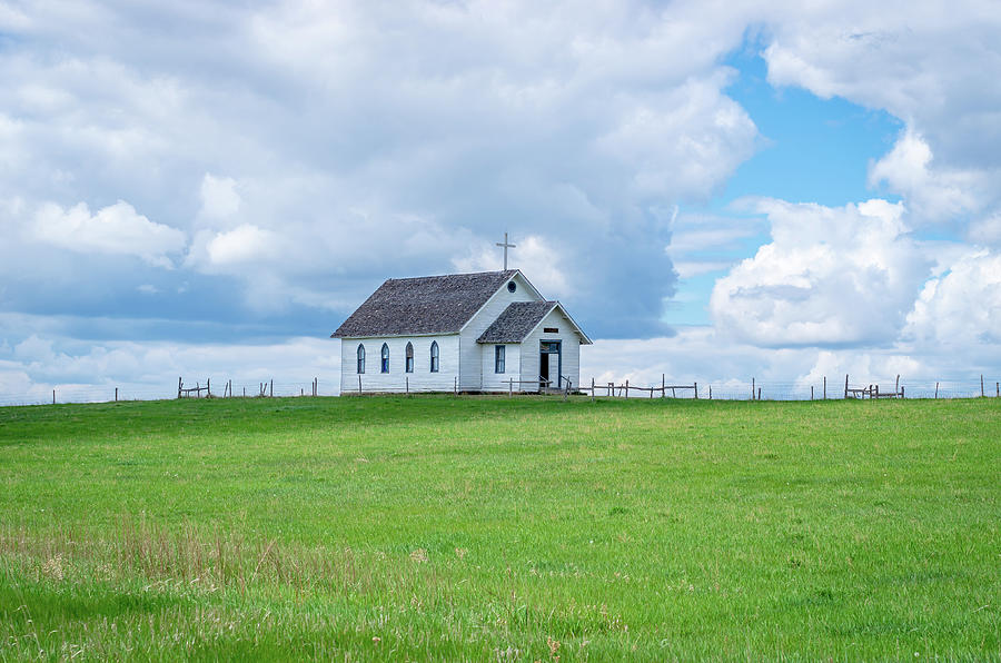 Prairie Church Photograph by Gary McCormick