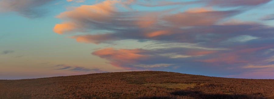 DDP DJD Prairie Evening Sky Horizontal Photograph by David Drew