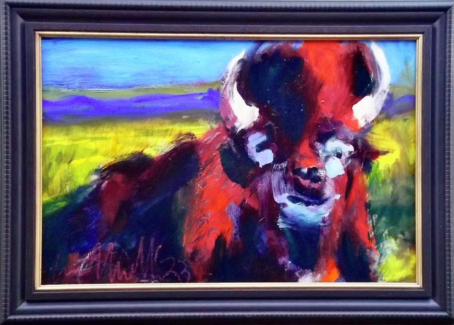 Prairie King Painting by Les Leffingwell