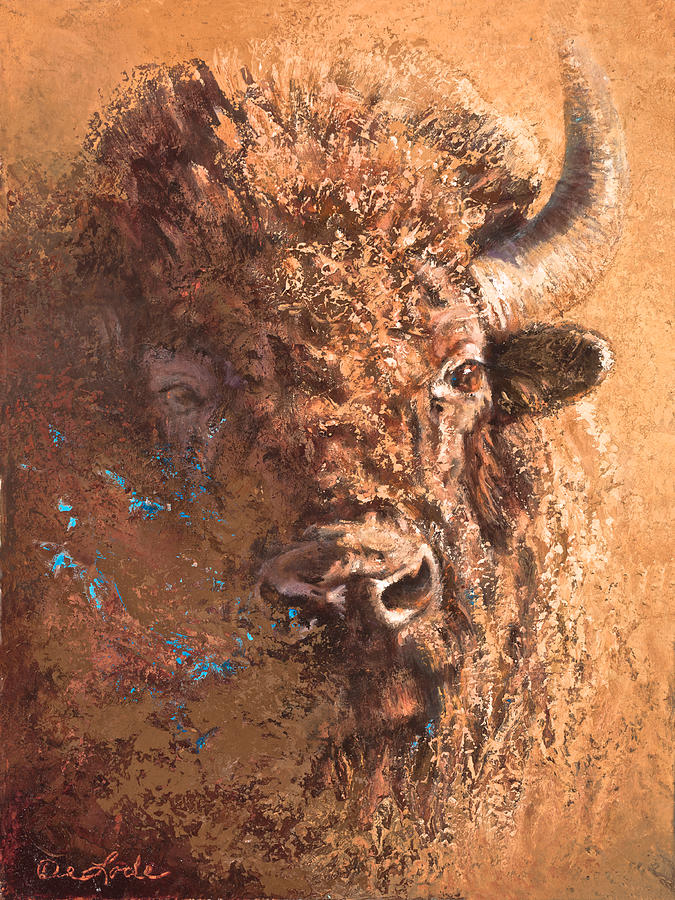 Prairie King Painting by Mia DeLode
